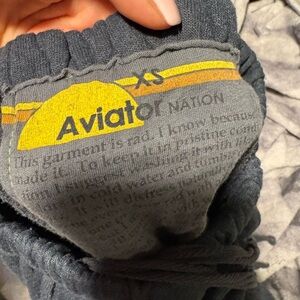 Aviator Nation Charcoal Joggers